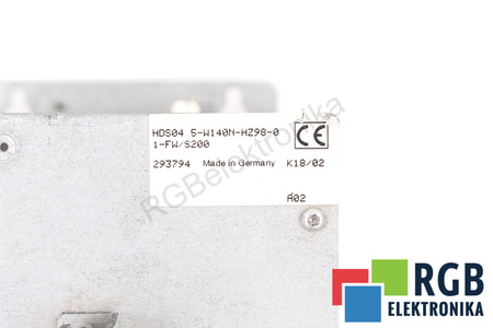 HDS04.5-W140N-HZ98-01-FW/S200 BOSCH REXROTH SENZA COPERTURA