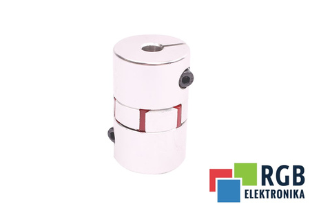 YH10-30-8-8-50 D=30MM D1/D2=8/8MM L=50MM ALUMINIUM GIUNTO ELASTICO A GRIFFE