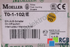 T0-1-102/E MOELLER ART.NO. 088709 SEZIONATORE