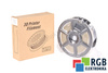 1,75MM PLA FILAMENT 0.5KG BROWN TO GREEN FLASHFORGE DIMENSIONE ESTERNA DELLA BOBINA 180MM, DIMENSIONE INTERNA DELLA BOBINA 50MM, LARGHEZZA DELLA BOBINA 45MM