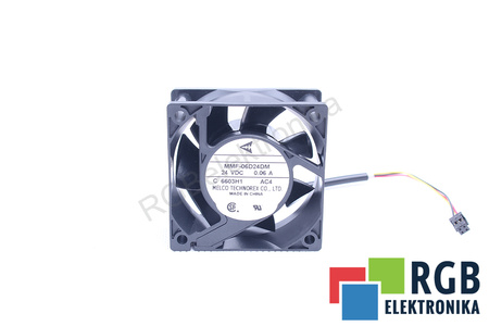 MMF-06D24DM-AC4 MELCO TECHNOREX 60X60X25MM, 24V, 0.06A VENTILATORE