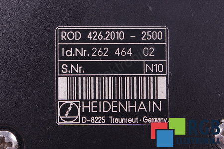 ROD426.2010-2500 HEIDENHAIN ID.NR.262464-02 ENCODER