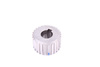 PULEGGIA DENTATA 32X30MM CINGHIA 20MM ALBERO 14MM CHIAVETTA 5X2MM Z=26