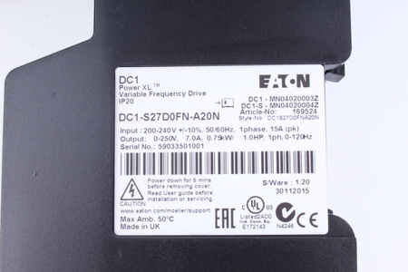 DC1-S27D0FN-A20N EATON IDT EATON DC1