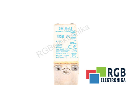 FUSIBILE NH000 SIBA 2028220 100A 690/700V ULTRA RAPID