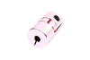 YH10-30-8-8-50 D=30MM D1/D2=8/8MM L=50MM ALUMINIUM GIUNTO ELASTICO A GRIFFE