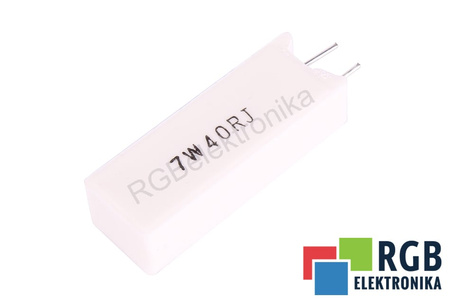 RESISTORE RES-40-OHM-7W-12-9-38 40OHM