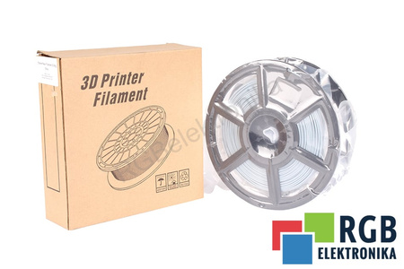 1,75MM PEARL FILAMENT 0.5KG GRAY FLASHFORGE DIMENSIONE ESTERNA DELLA BOBINA 180MM, DIMENSIONE INTERNA DELLA BOBINA 50MM, LARGHEZZA DELLA BOBINA 45MM