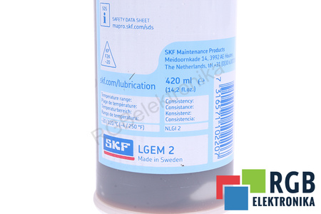 LGEM 2/0.4 SKF GRASSO PER CUSCINETTI AD ALTA VISCOSITA