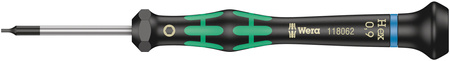CACCIAVITE ESAGONALE HEX-PLUS DI PRECISIONE 05118062001 WERA 2054 40MM, 0.9MM