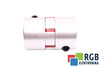 YH10-46-16-16-70 D=46MM D1= D2=16MM L=70MM ALUMINIUM GIUNTO ELASTICO A GRIFFE