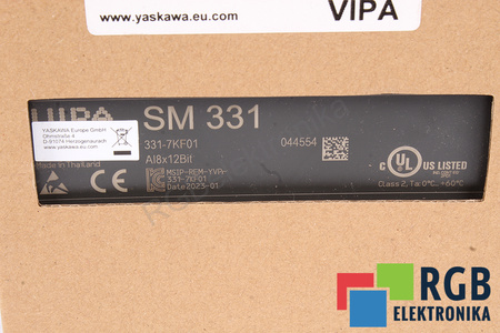 331-7KF01 YASKAWA VIPA SM331 EQUIVALENTE 6ES7331-7KF02-0AB0