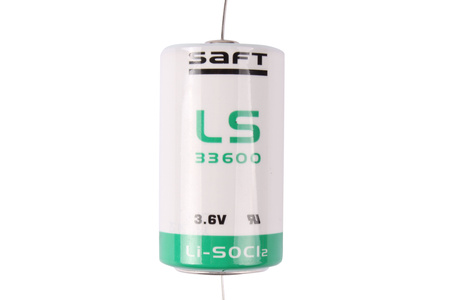LS33600/CNA SAFT D R20 17000MAH, 3.6V, 33.5X61.5MM BATTERIA