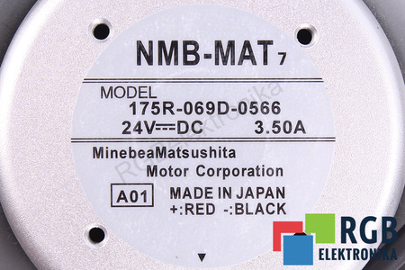 175R-069D-0566 MINEBEA 175X40MM 24V, 3.5A VENTILATORE