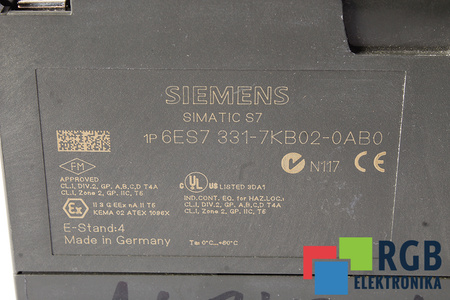 6ES7331-7KB02-0AB0 SIEMENS SIMATIC S7-300