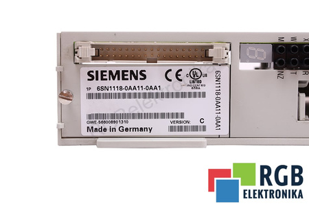 6SN1118-0AA11-0AA1 SIEMENS SIMODRIVE 611-A VERSION C