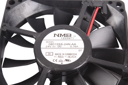 08015SS-24N-AA-00 NMB TECHNOLOGIES 80X80X15MM, 24V, 0.12A VENTILATORE