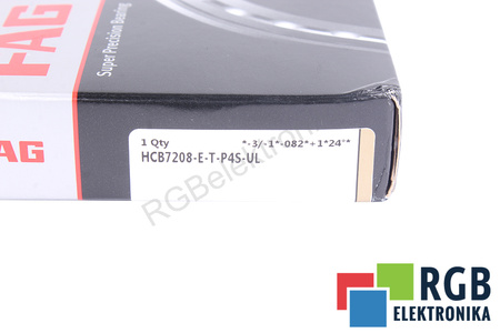 HCB7208-E-T-P4S-UL FAG 40X80X18 CUSCINETTO