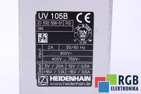 UV105B HEIDENHAIN ID.NR.532556-01