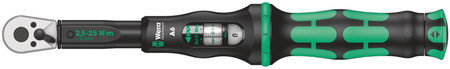 CHIAVE DINAMOMETRICA CON CRICCHETTO REVERSIBILE 05075605001 WERA CLICK-TORQUE A 6 2,5-25 NM