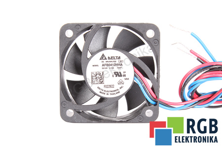 AFB0412HHA-TA5F DELTA EQUIVALENTE 1604KL-04W-B39-BQ1 NMB 40X40X10MM, 12V, 0.05A VENTILATORE