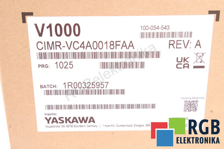 CIMR-VC4A0018FAA YASKAWA V1000