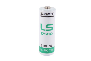 LS17500/STD SAFT A 3600MAH, 3.6V, 17.16X50.77MM BATTERIA