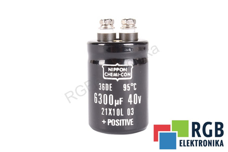 CONDENSATORE E36D400LPN632UA54N NIPPON 36DE 6300UF, 40V