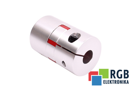 YH10-46-16-16-70 D=46MM D1= D2=16MM L=70MM ALUMINIUM GIUNTO ELASTICO A GRIFFE