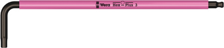 ASSORTIMENTO DI CHIAVI A L, METRICHE, BLACKLASER, 9 PEZZI 05022089001 WERA 950/9 HEX-PLUS