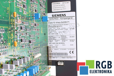 6RA2226-8DV71 SIEMENS SIMOREG K D420/70
