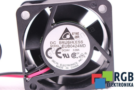 EUB0424MD DELTA 40X40X20MM, 24V VENTILATORE