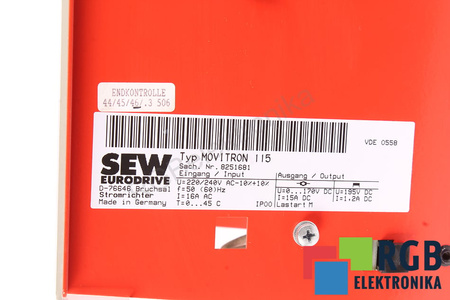 MOVITRON115 SEW EURODRIVE 8251681