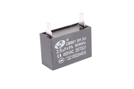 CONDENSATORE CBB61 SH SO SENJU 2.5UF, 450V