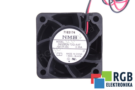 04028DA-12Q-AAF NMB TECHNOLOGIES 40X40X28MM, 12V, 0.35A VENTILATORE