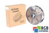 1,75MM ABS PRO FILAMENT 0.5KG GOLD FLASHFORGE DIMENSIONE ESTERNA DELLA BOBINA 180MM, DIMENSIONE INTERNA DELLA BOBINA 50MM, LARGHEZZA DELLA BOBINA 45MM