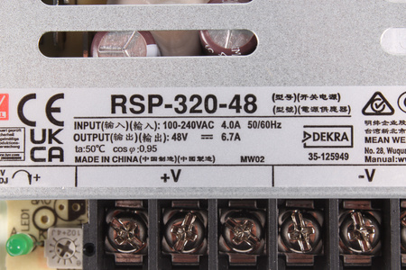 RSP-320-48 MEAN WELL ALIMENTATORE