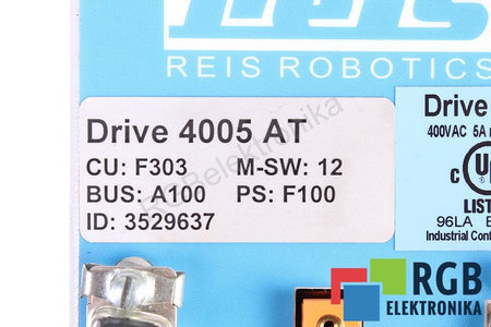 DRIVE4005AT REIS ROBOTICS ID.3529637