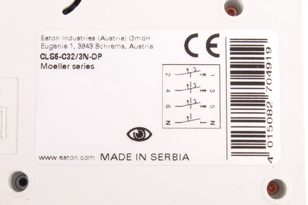 CLS6-C32/3N-DP EATON 270491 INTERRUTTORE MAGNETOTERMICO