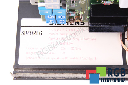 6RA2218-6DV62-0 SIEMENS SIMOREG K D400/30 MREQ-GDG6V62-3A3
