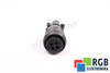 SPINA DIRITTA FEMMINA A06B-6079-K812#D PER AZIONAMENTI SERVO ALPHA IS / ALPHA IF FANUC 4 PIN SOSTITUTO
