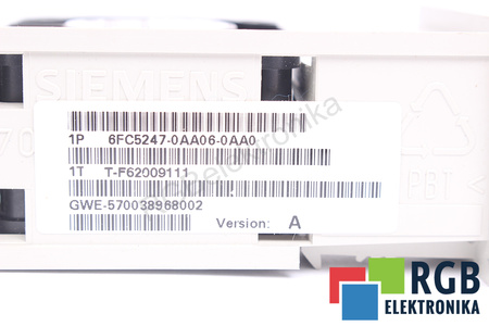 6FC5247-0AA06-0AA0 SIEMENS SINUMERIK 840D/840DE 109P0424H316 VENTILATORE + BATTERIA