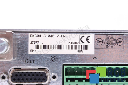 DKC04.3-040-7-FW BOSCH REXROTH FWA-DRIVE*-FGP-20VRS-MS SENZA COPERTURA