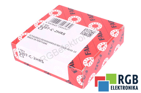 6207-C-2HRS-C3 FAG 8600RPM, 35X72X17, 29.5KN, 15.4KN CUSCINETTO