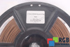 1,75MM WOOD FILAMENT 0.5KG DARK FLASHFORGE DIMENSIONE ESTERNA DELLA BOBINA 180MM, DIMENSIONE INTERNA DELLA BOBINA 50MM, LARGHEZZA DELLA BOBINA 45MM
