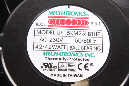 UF15KM23-BTHF MECHATRONICS FAN GROUP 172X150X55MM, 230V VENTILATORE