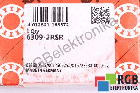 6309-2RSR FAG 45X100X25 CUSCINETTO
