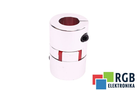YH10-46-24-24-70 D=46MM D1=D2=24MM L=70MM ALUMINIUM GIUNTO ELASTICO A GRIFFE