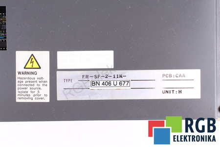 FR-SF-2-11K MITSUBISHI ELECTRIC AC SPINDLE CONTROLLER