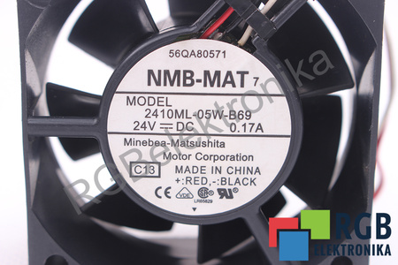 2410ML-05W-B69-B00 MINEBEA NMB-MAT 60X60X25MM, 24V, 0.17A VENTILATORE